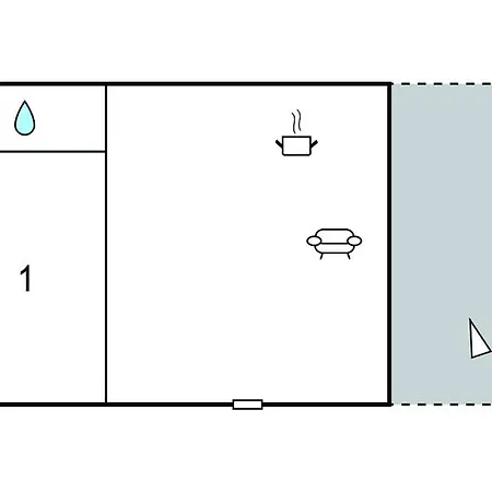 1 Bedroom Cozy In Lejlighed